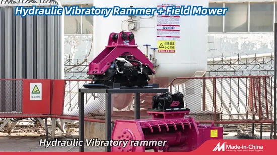 Premium Excavator Plate Compactor Forsmooth Surface Finishing