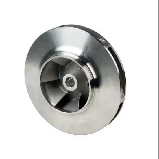 SS304/316 Cast Iron Investment Casting Lost Wax Closed Marine Vacuum Pump Impeller