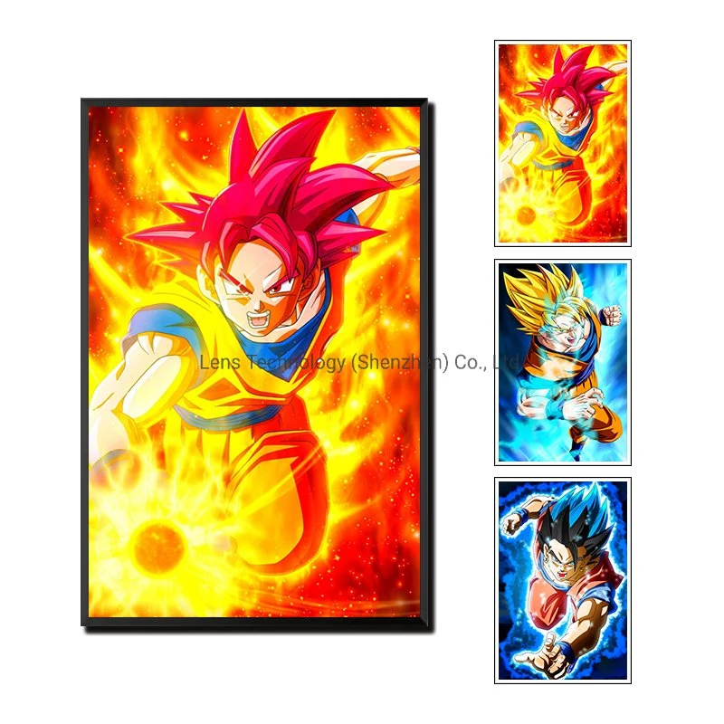 Picture Printing with Anime Flip Effect Custom 3D Lenticular Poster