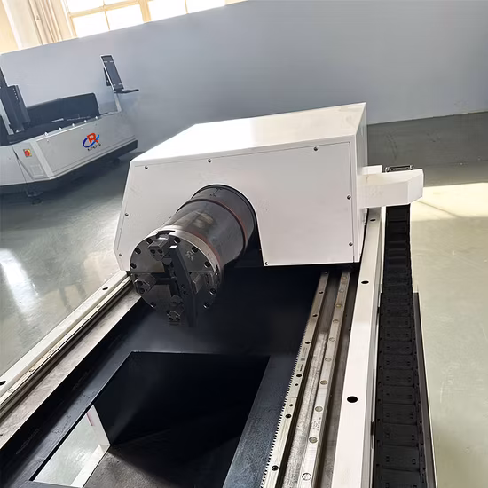 High Efficient CNC Round Square Rectangle Pipe Tube Laser Engraving 3D Metal Laser Cutting Machine for Metal Carbon Stainless Steel Aluminum